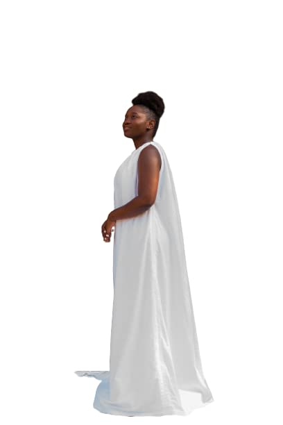 VSteam Gown | Womb Wellness | Yoni Steam Gown | 100% Cotton Relaxing V Steam Gown |White Maxi Dress | Self-Care Gown| Sauna Dress | Towel Gown | Hydrotherapy Gown |Yoni Steam Gown |Towel Dress