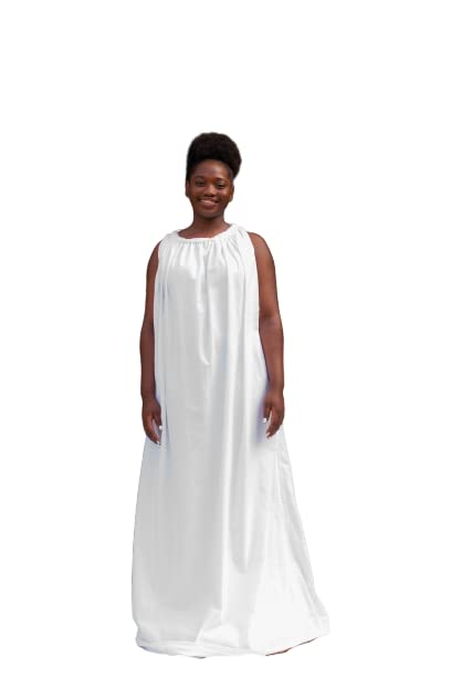 VSteam Gown | Womb Wellness | Yoni Steam Gown | 100% Cotton Relaxing V Steam Gown |White Maxi Dress | Self-Care Gown| Sauna Dress | Towel Gown | Hydrotherapy Gown |Yoni Steam Gown |Towel Dress