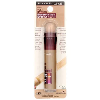 Maybelline Instant Age Rewind Eraser Dark Circles Treatment Multi-Use Concealer, 110, 1 Count (Packaging May Vary)