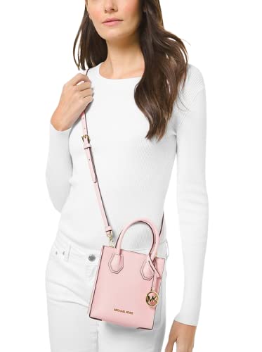 Michael Kors Mercer Extra-Small Pebbled Leather Crossbody Bag