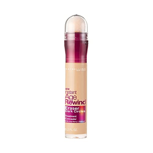 Maybelline Instant Age Rewind Eraser Dark Circles Treatment Multi-Use Concealer, 110, 1 Count (Packaging May Vary)