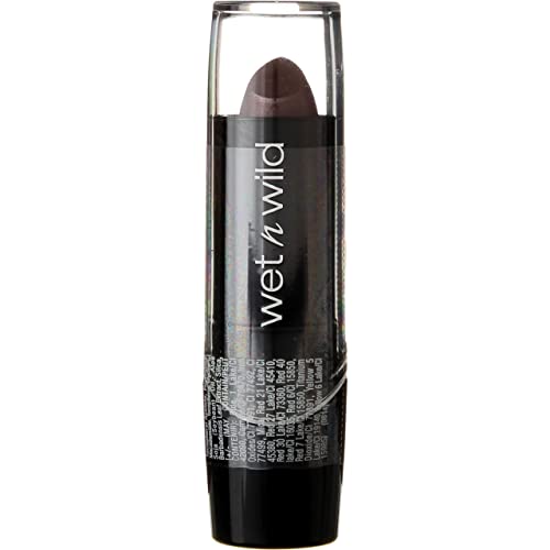 wet n wild Silk Finish Lipstick, Hydrating Rich Buildable Lip Color, Formulated with Vitamins A,E, & Macadamia for Ultimate Hydration, Cruelty-Free & Vegan - Just Garnet