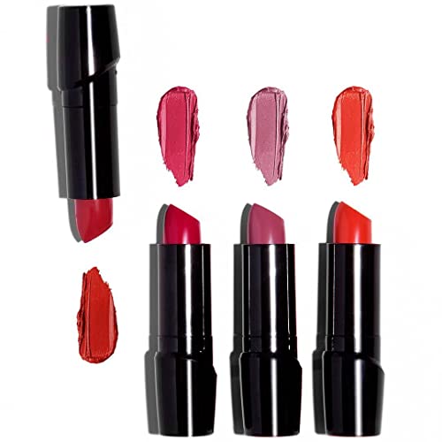 wet n wild Silk Finish Lipstick, Hydrating Rich Buildable Lip Color, Formulated with Vitamins A,E, & Macadamia for Ultimate Hydration, Cruelty-Free & Vegan - Just Garnet