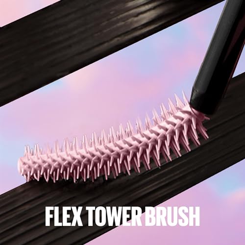 Maybelline Lash Sensational Sky High Washable Mascara Makeup, Volumizing, Lengthening, Defining, Curling, Multiplying, Buildable Formula, Very Black, 1 Count