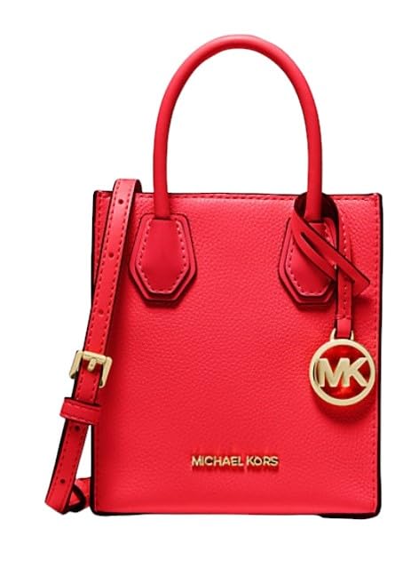 Michael Kors Mercer Extra-Small Pebbled Leather Crossbody Bag