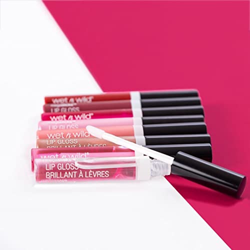 wet n wild Mega Slicks Lip Gloss | Long Lasting | Hyaluronic Acid | High Shine | Bronzed Berry