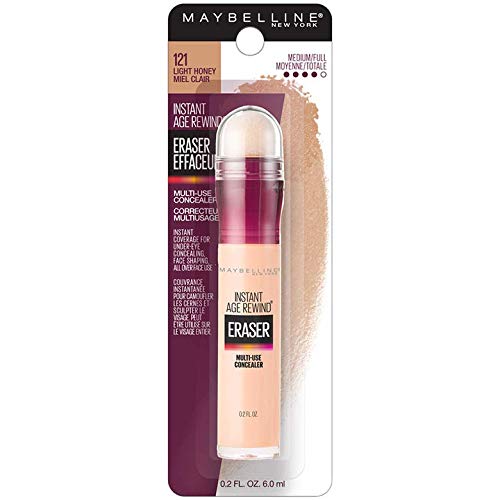 Maybelline Instant Age Rewind Eraser Dark Circles Treatment Multi-Use Concealer, 110, 1 Count (Packaging May Vary)