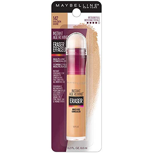 Maybelline Instant Age Rewind Eraser Dark Circles Treatment Multi-Use Concealer, 110, 1 Count (Packaging May Vary)