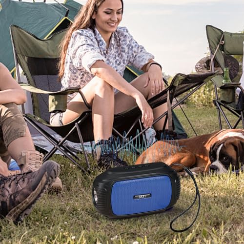 Portable Bluetooth Speaker with HD Sound, Stereo Sound Wireless Bluetooth Speaker, Lightweight Small Deep Bass Speakers with Light for Home/Party/Outdoor/Beach Todays Daily Deals Daily Deals