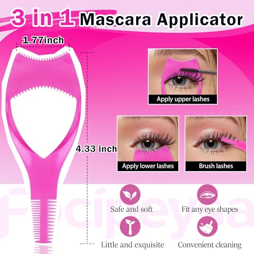 DIY Eyelash Extension Kit Volume Fluffy Lash Clusters Kit 10-18mm Thick Lash Extensions 90D Individual Eyelashes Extensions Kit with Lash Bond, Lash Remover, Lash Applicator (90D-D Curl-200Pcs)