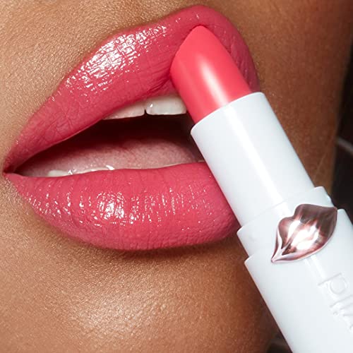 wet n wild Mega Last High-Shine Lipstick Lip Color, Infused with Seed Oils For a Nourishing High-Shine, Buildable & Blendable Creamy Color, Cruelty-Free & Vegan - Pinky Ring