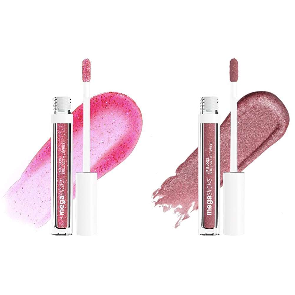 wet n wild Mega Slicks Lip Gloss | Long Lasting | Hyaluronic Acid | High Shine | Bronzed Berry