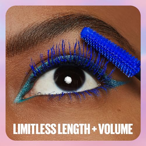 Maybelline Lash Sensational Sky High Washable Mascara Makeup, Volumizing, Lengthening, Defining, Curling, Multiplying, Buildable Formula, Very Black, 1 Count