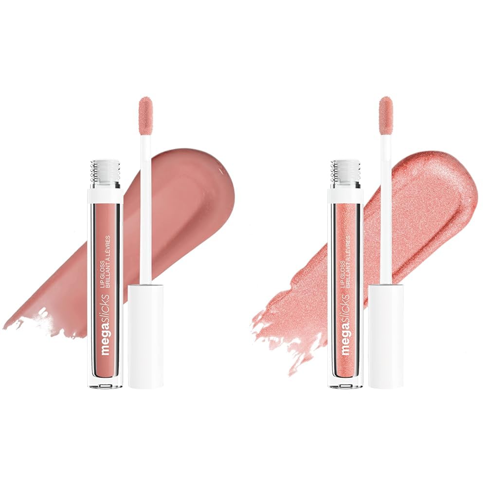 wet n wild Mega Slicks Lip Gloss | Long Lasting | Hyaluronic Acid | High Shine | Bronzed Berry