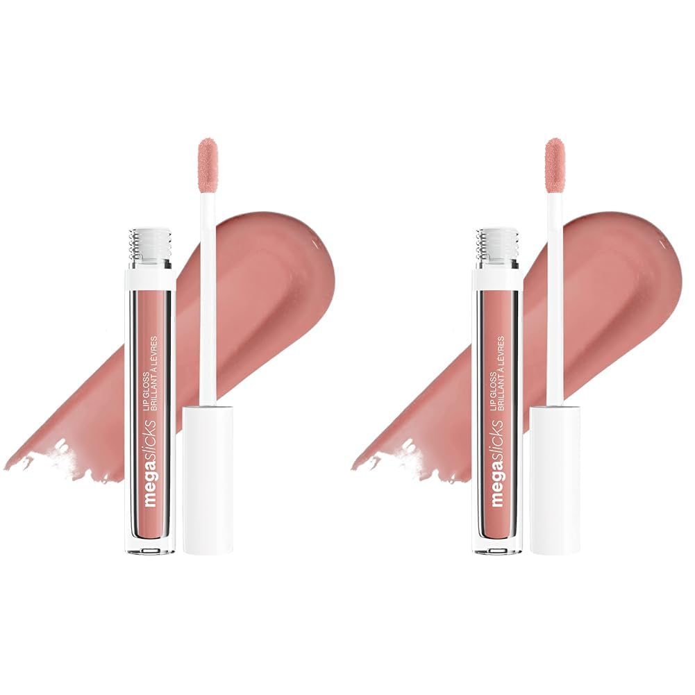 wet n wild Mega Slicks Lip Gloss | Long Lasting | Hyaluronic Acid | High Shine | Bronzed Berry