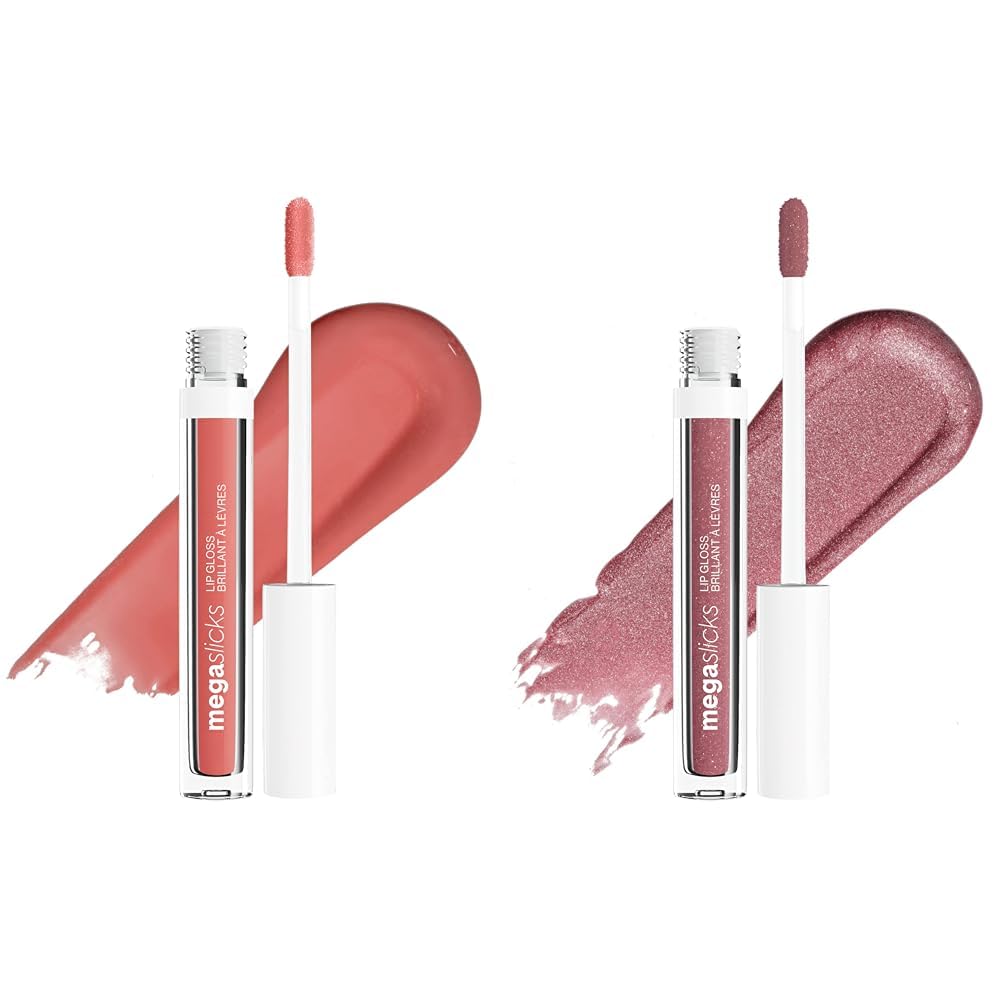 wet n wild Mega Slicks Lip Gloss | Long Lasting | Hyaluronic Acid | High Shine | Bronzed Berry