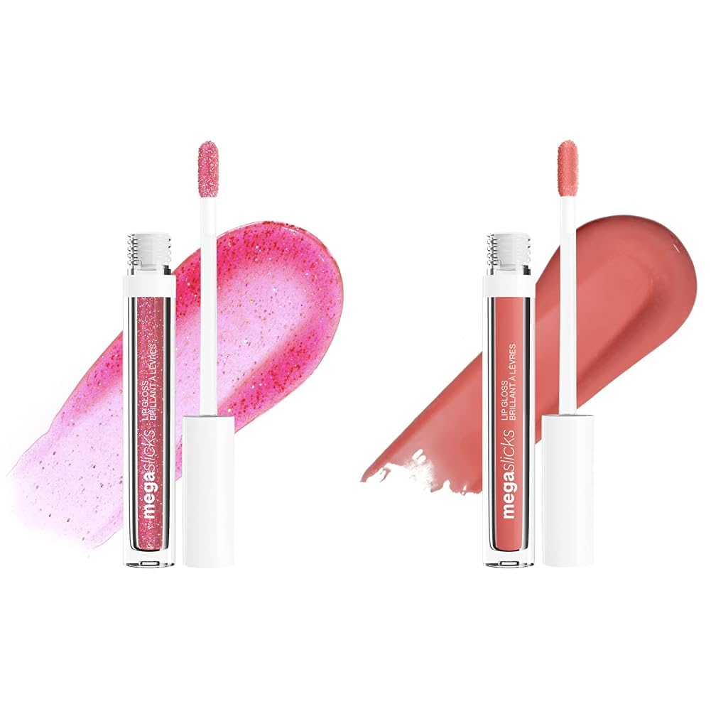 wet n wild Mega Slicks Lip Gloss | Long Lasting | Hyaluronic Acid | High Shine | Bronzed Berry