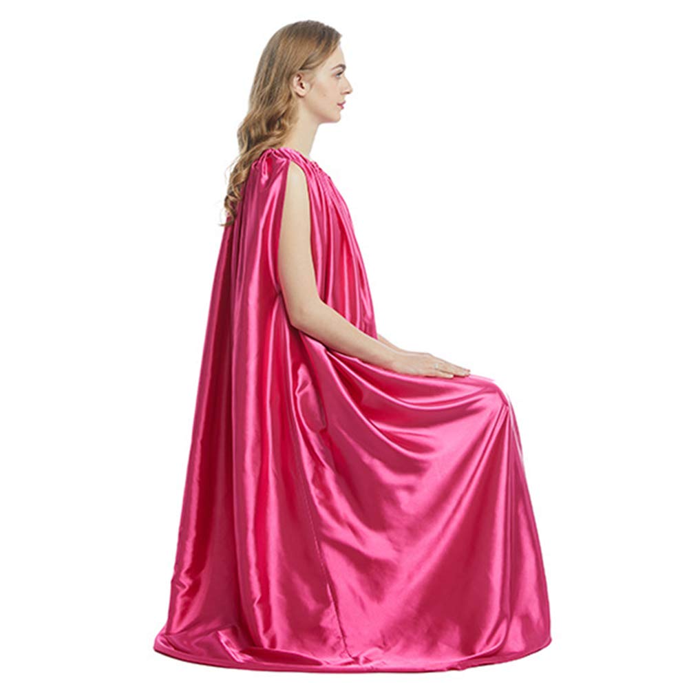 Gown,Spa Fumigation Bath Robe,Sauna Steam Cloak for Home Fumigation Bathrobe, Sleeveless Sweat Steamer Cape