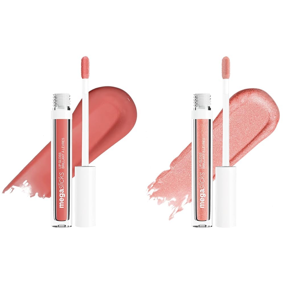 wet n wild Mega Slicks Lip Gloss | Long Lasting | Hyaluronic Acid | High Shine | Bronzed Berry