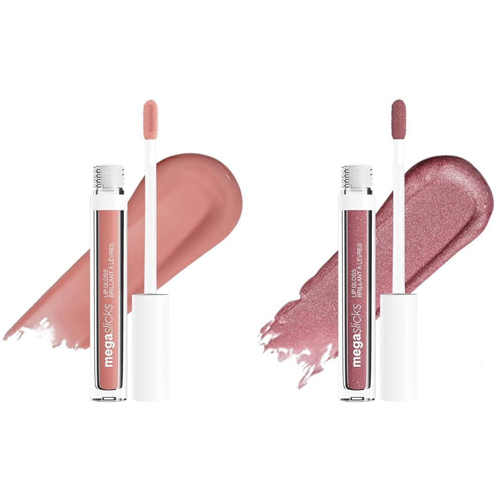 wet n wild Mega Slicks Lip Gloss | Long Lasting | Hyaluronic Acid | High Shine | Bronzed Berry