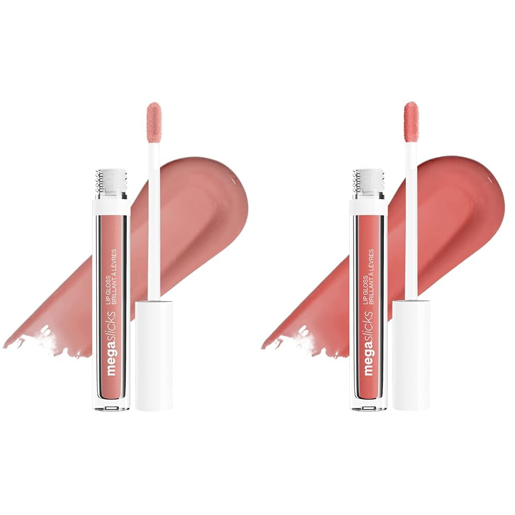 wet n wild Mega Slicks Lip Gloss | Long Lasting | Hyaluronic Acid | High Shine | Bronzed Berry