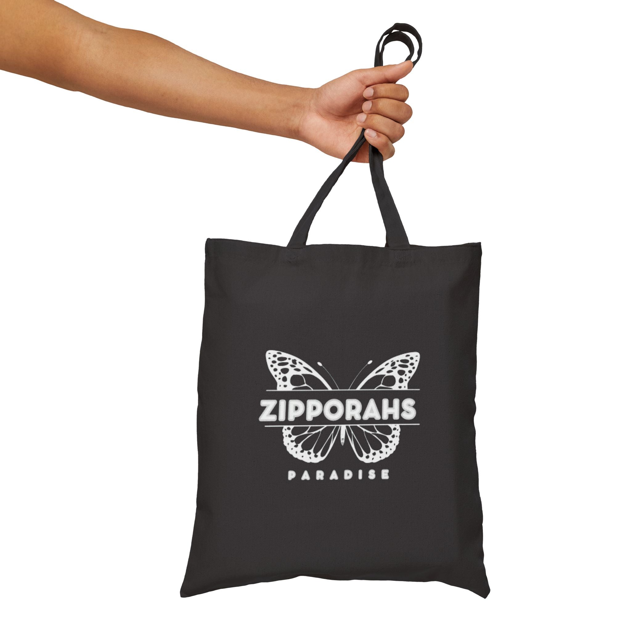 Canvas Tote Bag - Butterfly Design