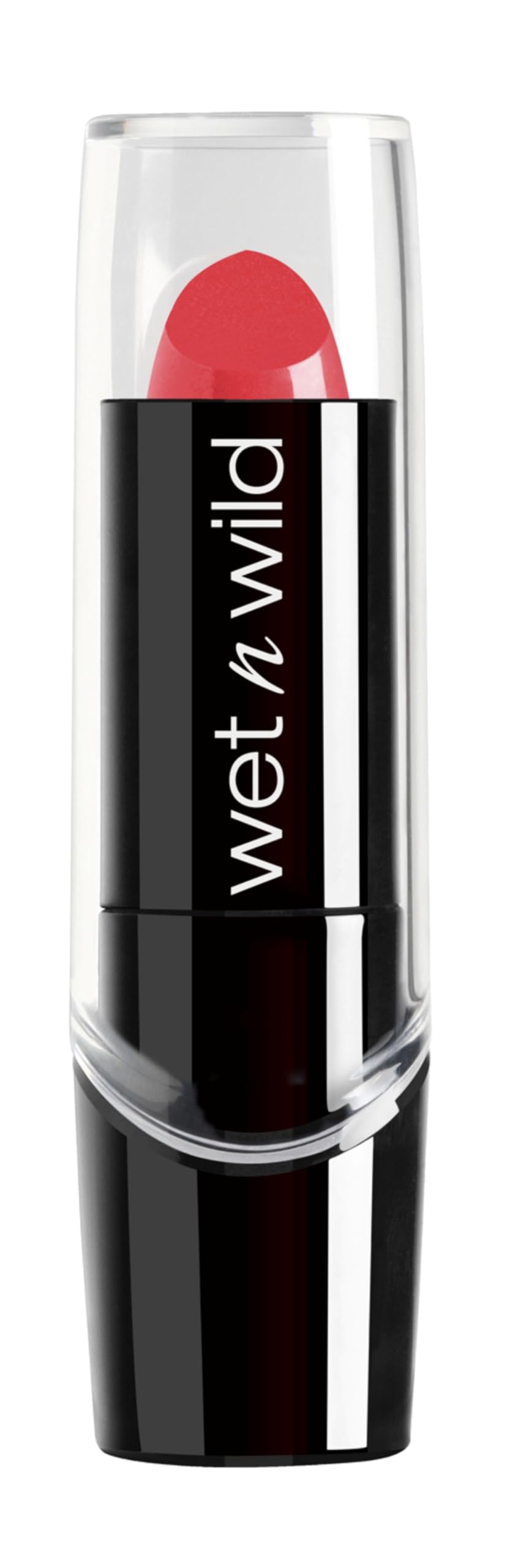 wet n wild Silk Finish Lipstick, Hydrating Rich Buildable Lip Color, Formulated with Vitamins A,E, & Macadamia for Ultimate Hydration, Cruelty-Free & Vegan - Just Garnet