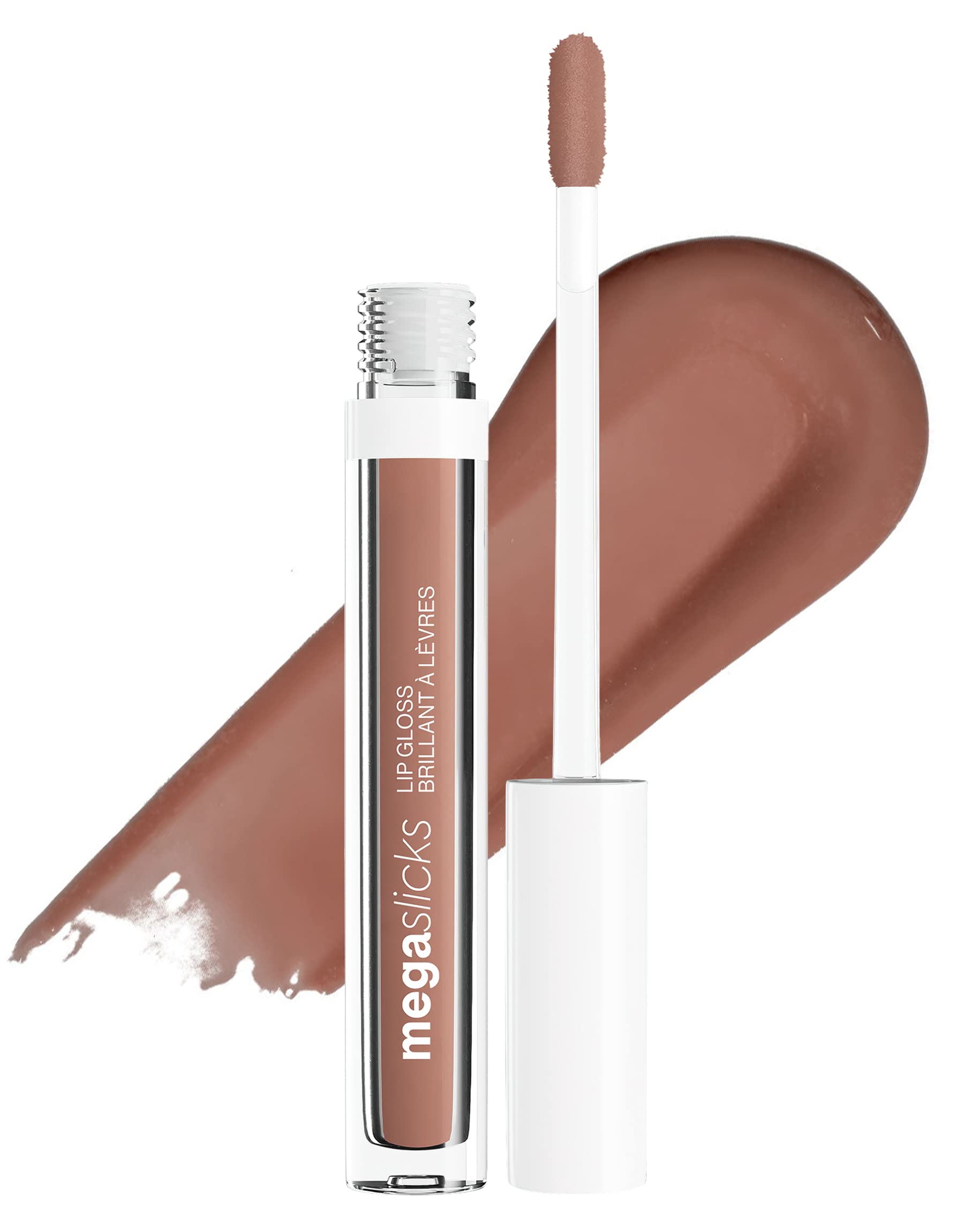 wet n wild Mega Slicks Lip Gloss | Long Lasting | Hyaluronic Acid | High Shine | Bronzed Berry