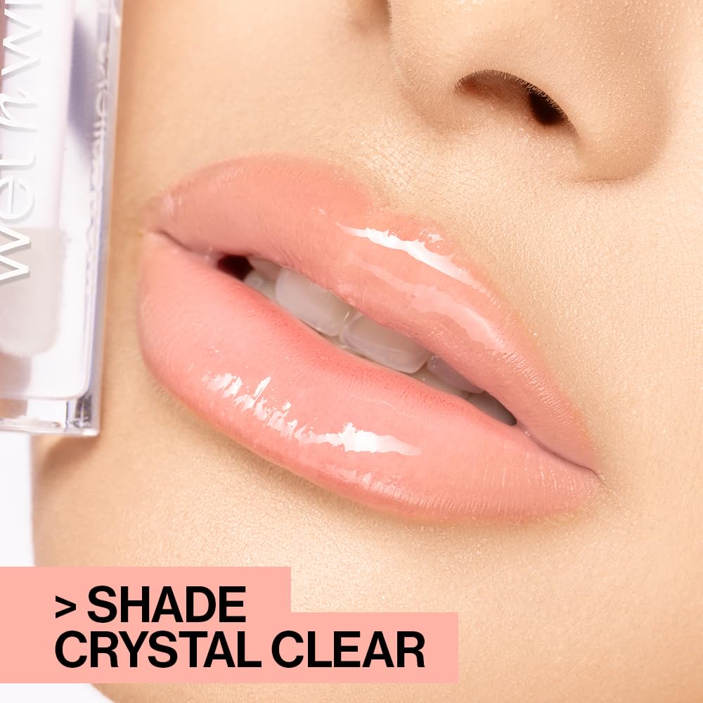 wet n wild Mega Slicks Lip Gloss | Long Lasting | Hyaluronic Acid | High Shine | Bronzed Berry