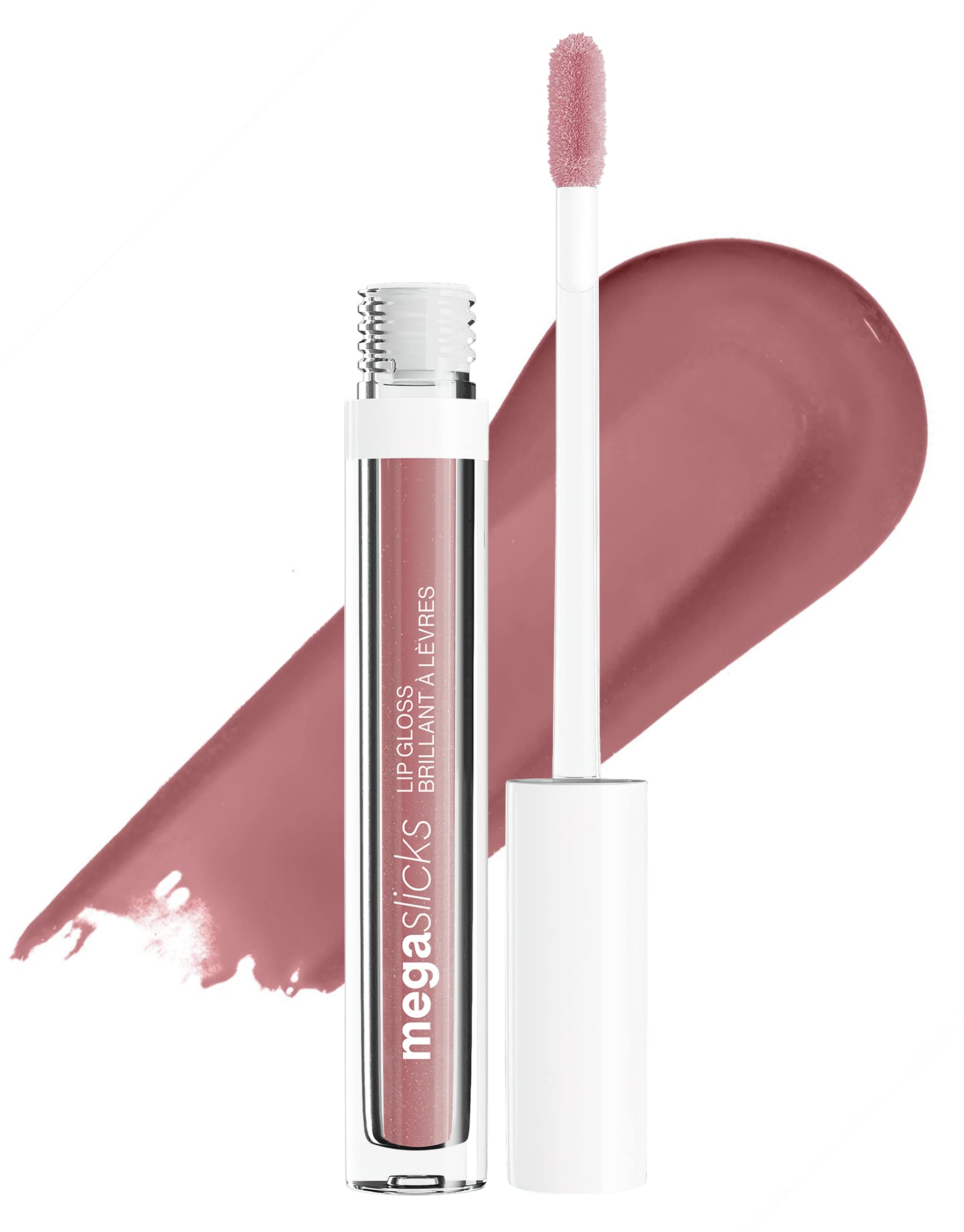 wet n wild Mega Slicks Lip Gloss | Long Lasting | Hyaluronic Acid | High Shine | Bronzed Berry