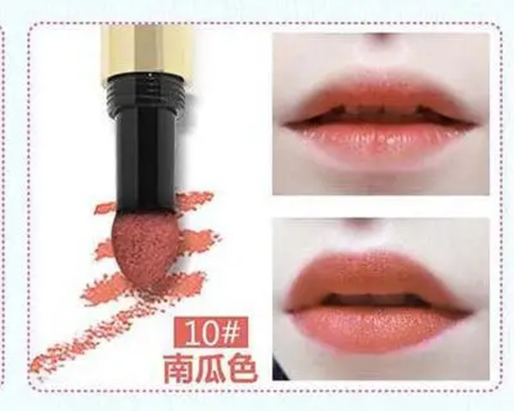 NOVO 12 Colors Lips Makeup Lipstick Lip Gloss Long Lasting Moisture Cosmetic Lipstick Red Lip Matte Lipstick Waterproof