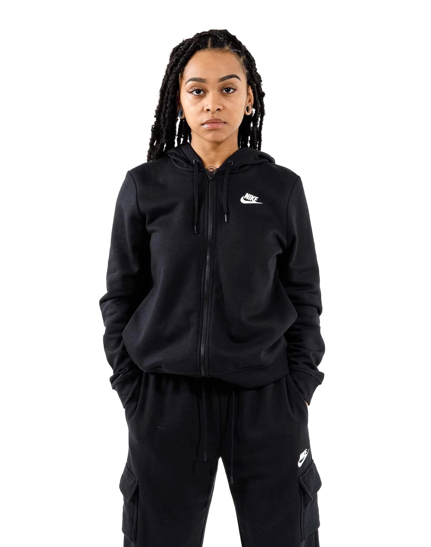 Nike womens Sportswear Fleece Full-Zip Hoodie