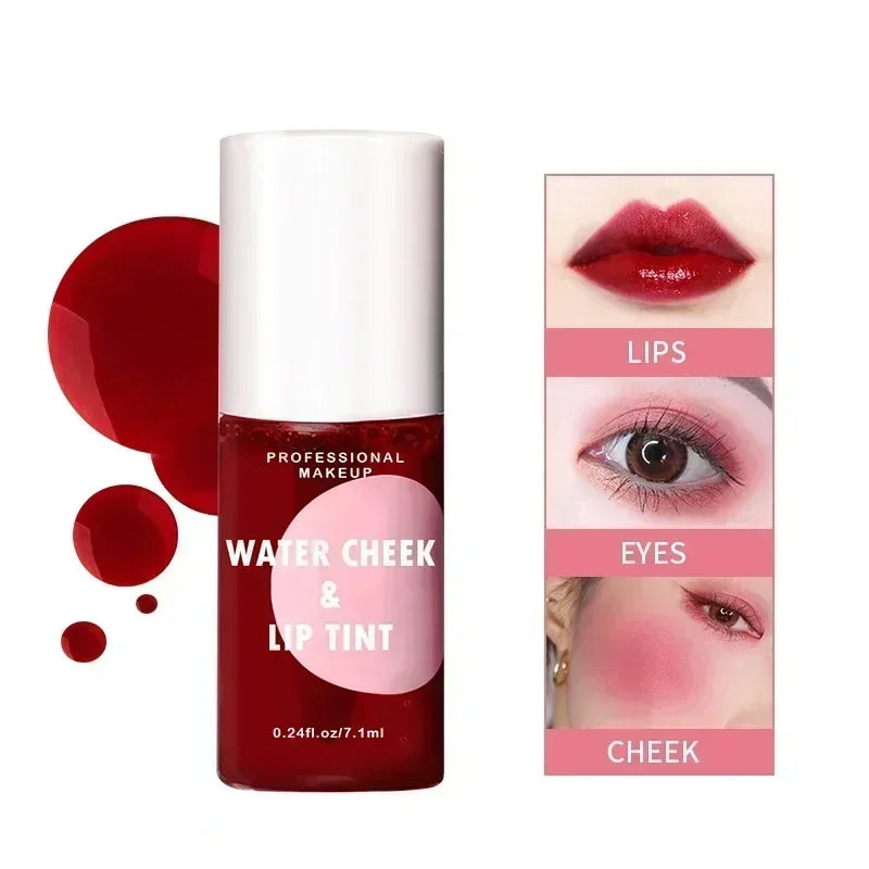 Full Color Makeup Lipstick Matte Mirror Lipstick Waterproof Lipstick Nonstick Cup Lasting Cheek Eyes Lip Tint Cosmetics