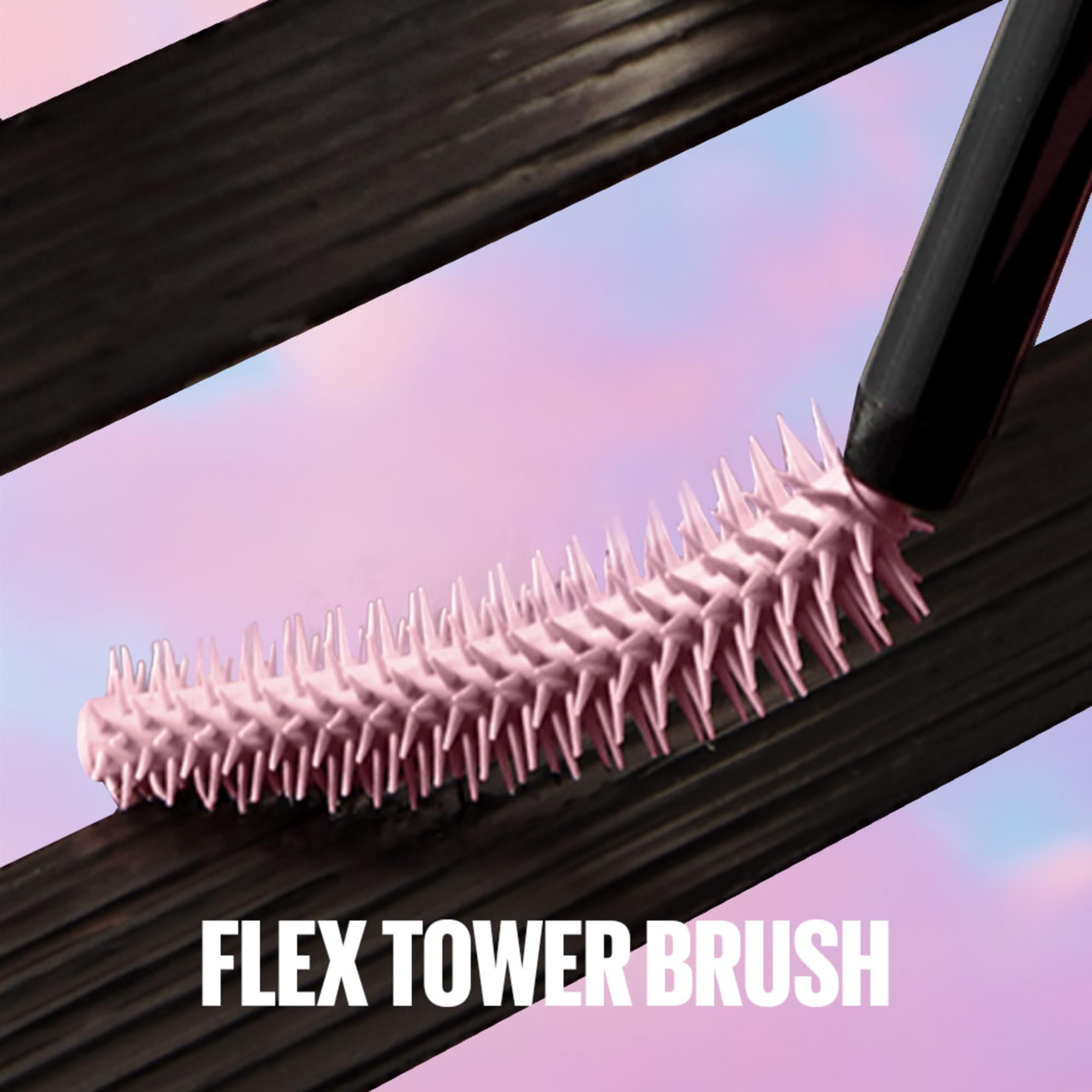 Maybelline Lash Sensational Sky High Washable Mascara Makeup, Volumizing, Lengthening, Defining, Curling, Multiplying, Buildable Formula, Very Black, 1 Count