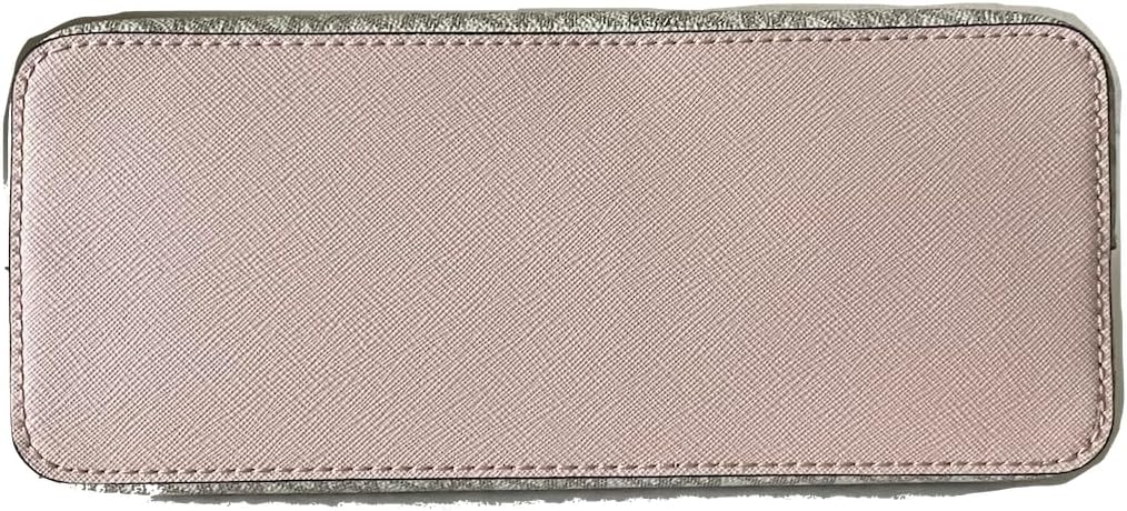 Michael Kors Jet Set Medium Crossbody Leather Handbag (Powder Blush)