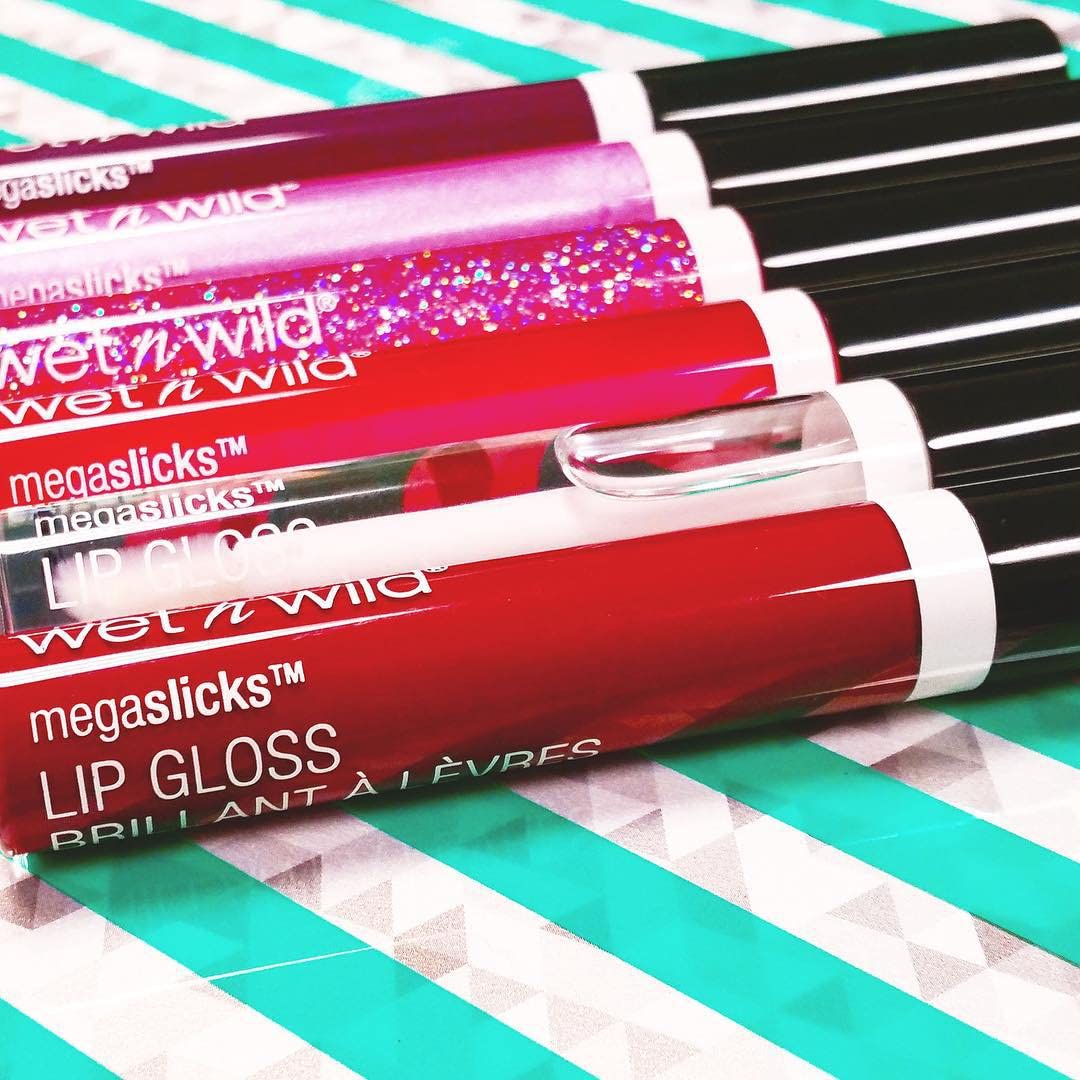 wet n wild Mega Slicks Lip Gloss | Long Lasting | Hyaluronic Acid | High Shine | Bronzed Berry