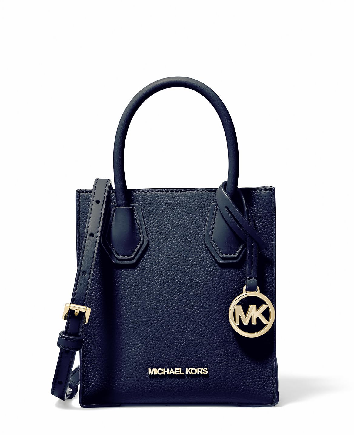 Michael Kors Mercer Extra-Small Pebbled Leather Crossbody Bag