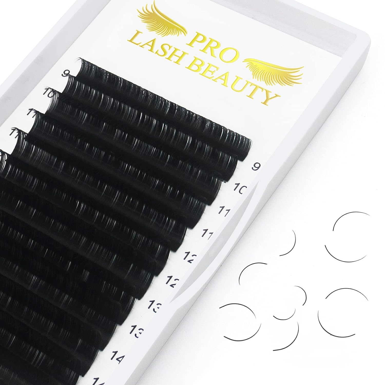 280 Pcs Individual Lashes 30D+40D Mixed Lash Clusters 14 Rows that Look Like Eyelash Extensions DIY Lash Extension Self Application At Home (30+40-D-9-16mix)