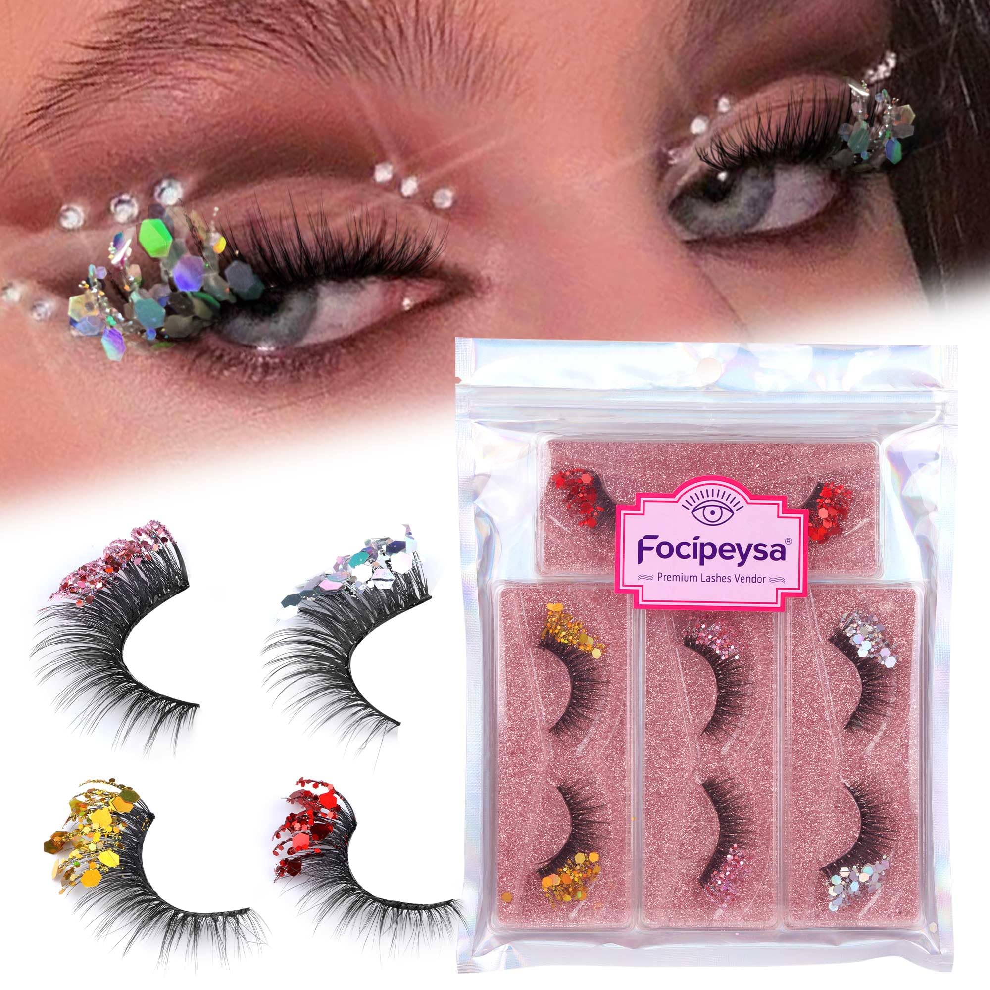 DIY Eyelash Extension Kit Volume Fluffy Lash Clusters Kit 10-18mm Thick Lash Extensions 90D Individual Eyelashes Extensions Kit with Lash Bond, Lash Remover, Lash Applicator (90D-D Curl-200Pcs)