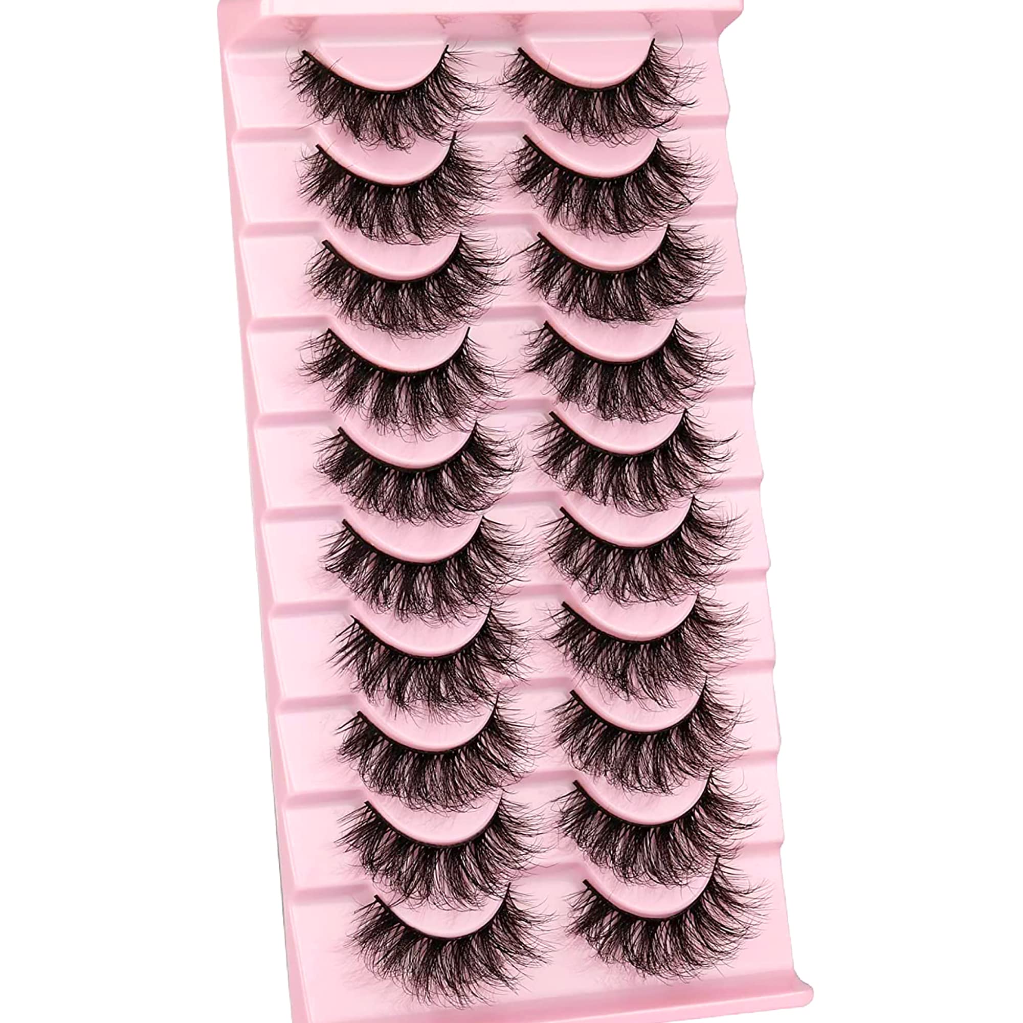 DIY Eyelash Extension Kit Volume Fluffy Lash Clusters Kit 10-18mm Thick Lash Extensions 90D Individual Eyelashes Extensions Kit with Lash Bond, Lash Remover, Lash Applicator (90D-D Curl-200Pcs)