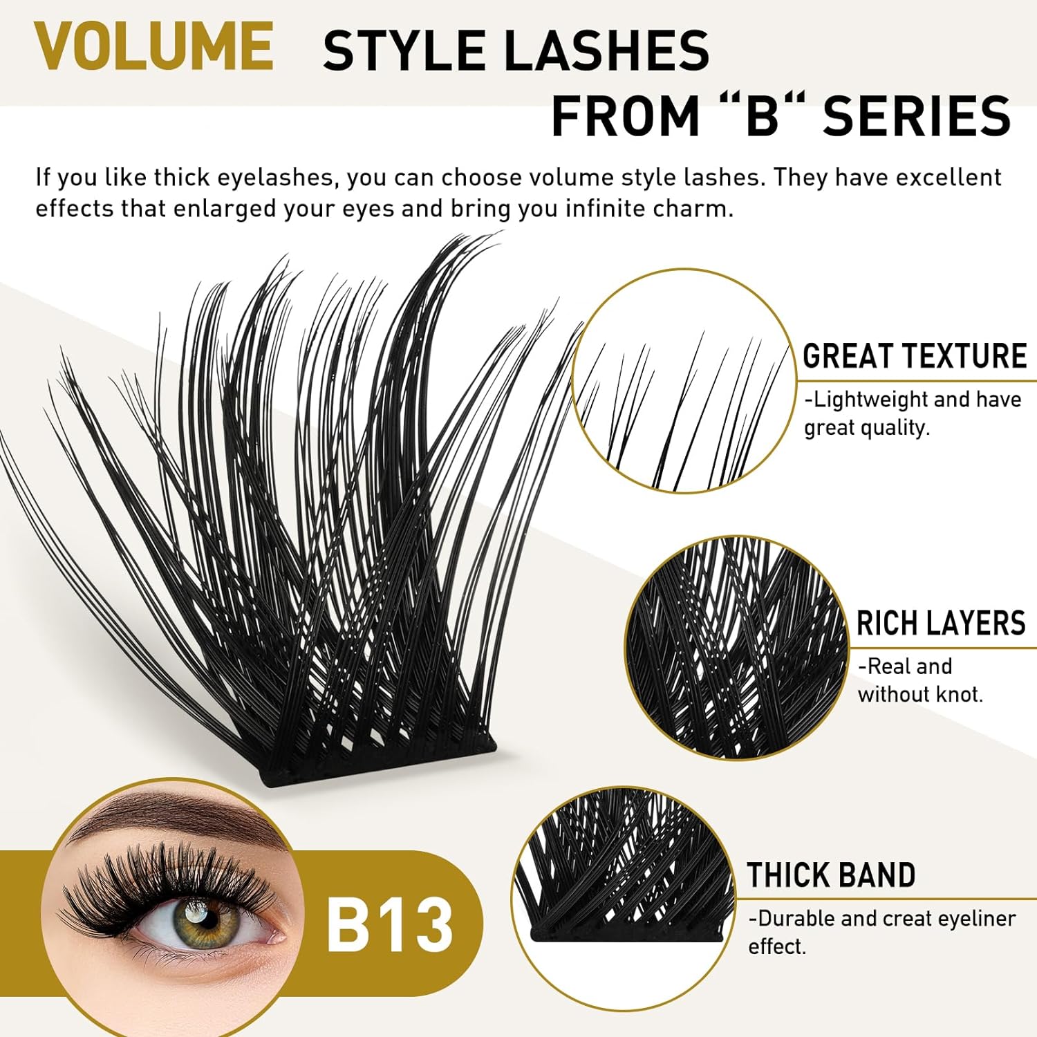 DIY Lash Extension Kit Individual Eyelash Extension Kit B&Q D Curl Cluster Lashes Individual Eyelashes with Lash Bond and Seal, Lash Applicator Tool DIY Lash Extensions at Home (Kit,40D-0.07D-8-18mix)