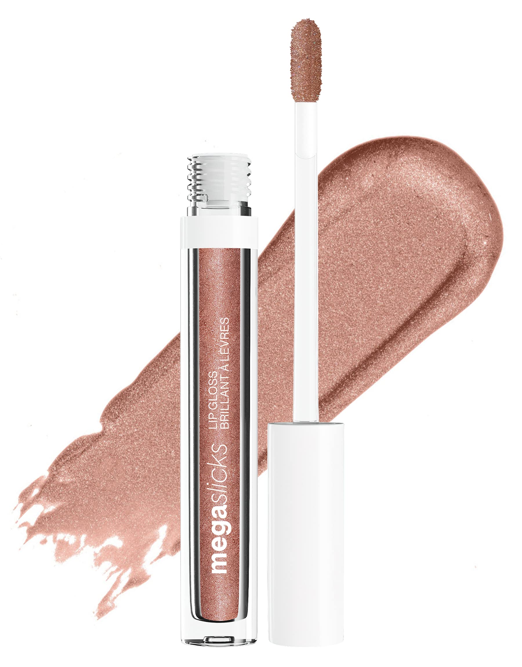 wet n wild Mega Slicks Lip Gloss | Long Lasting | Hyaluronic Acid | High Shine | Bronzed Berry