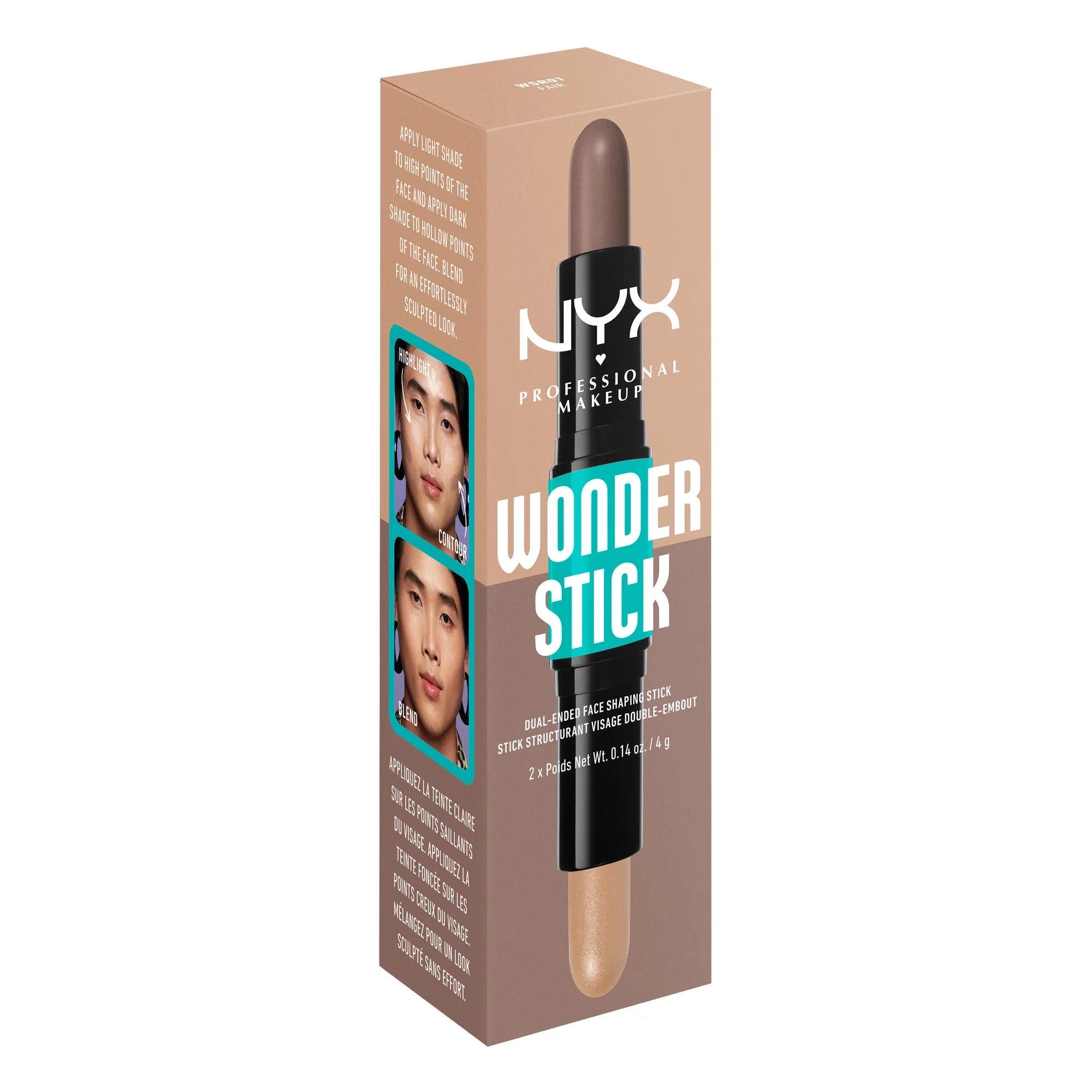 Wonder Stick, Cream Highlight and Contour Stick, Fair