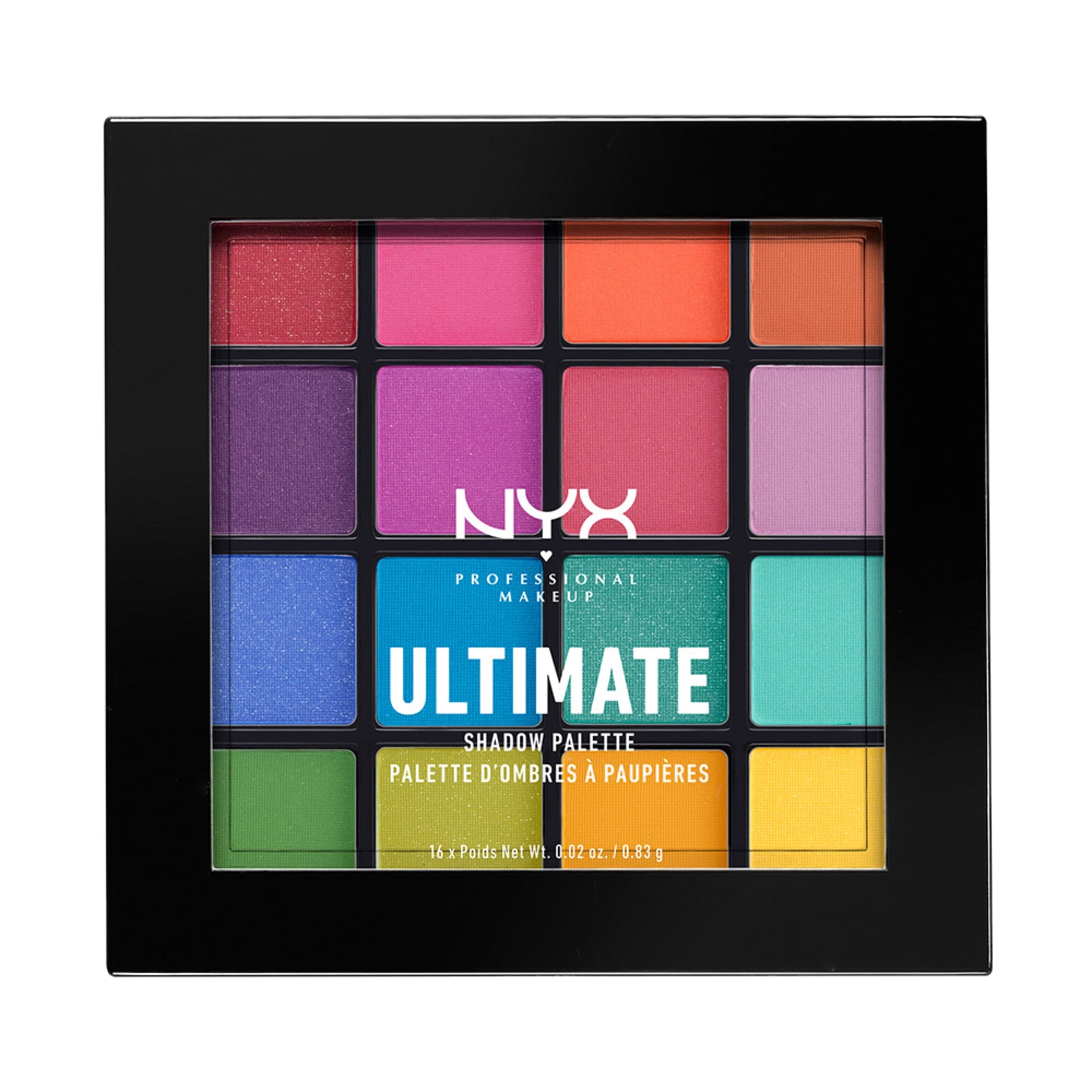 Ultimate Eye Shadow Palette, Brights, 0.32 Oz