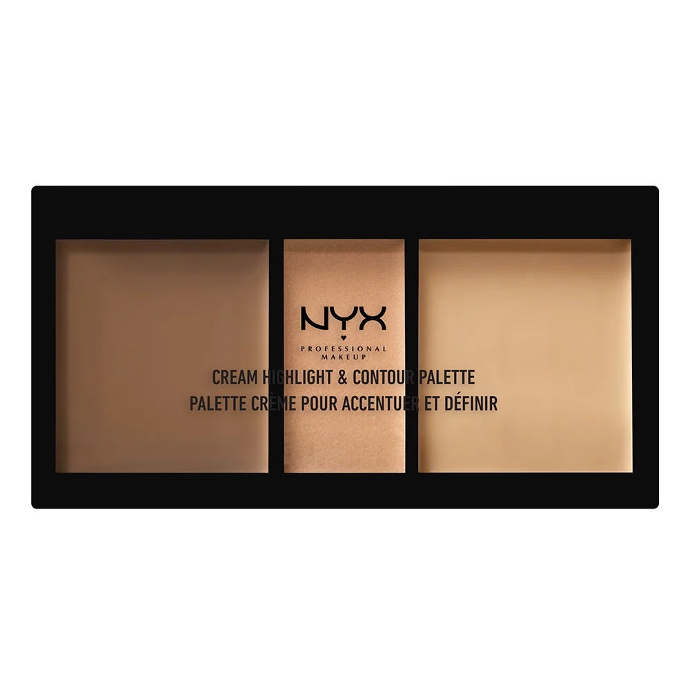 Cream Highlight & Contour Palette, Medium