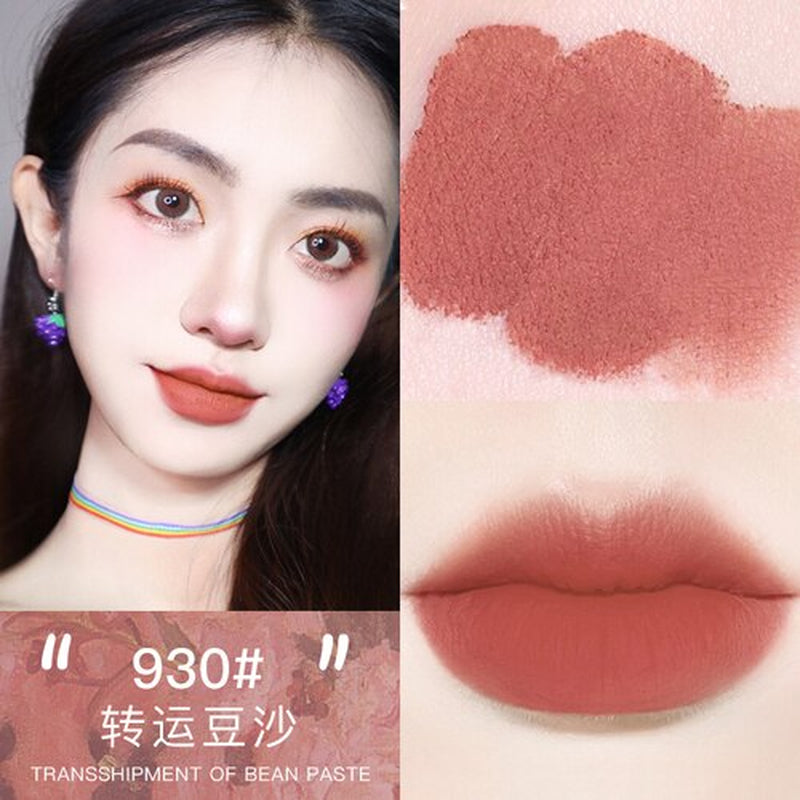 NOVO Matte Lipsticks Waterproof Matte Lipstick Lip Sticks Cosmetic Easy to Wear Matte Batom Makeup Lipstick